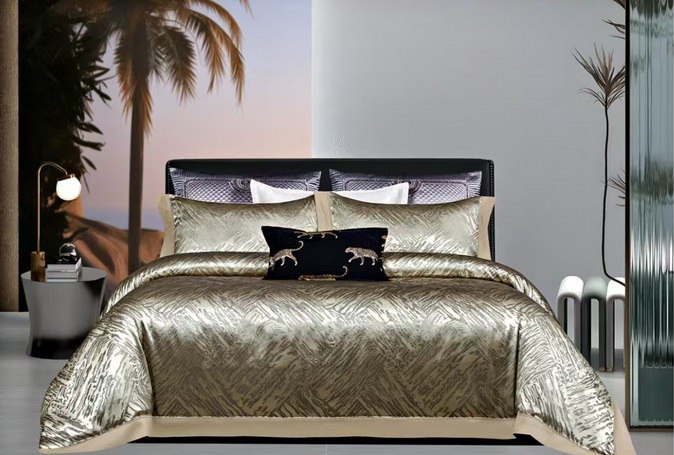 КПБ  сатин-жаккард Viola<Ж12-1040 Скидка Акция18>