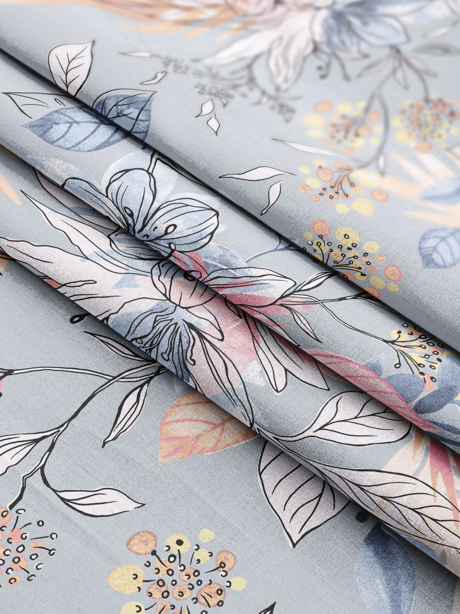 КПБ  с  простыней бязь Шуя Реноме<217671> 