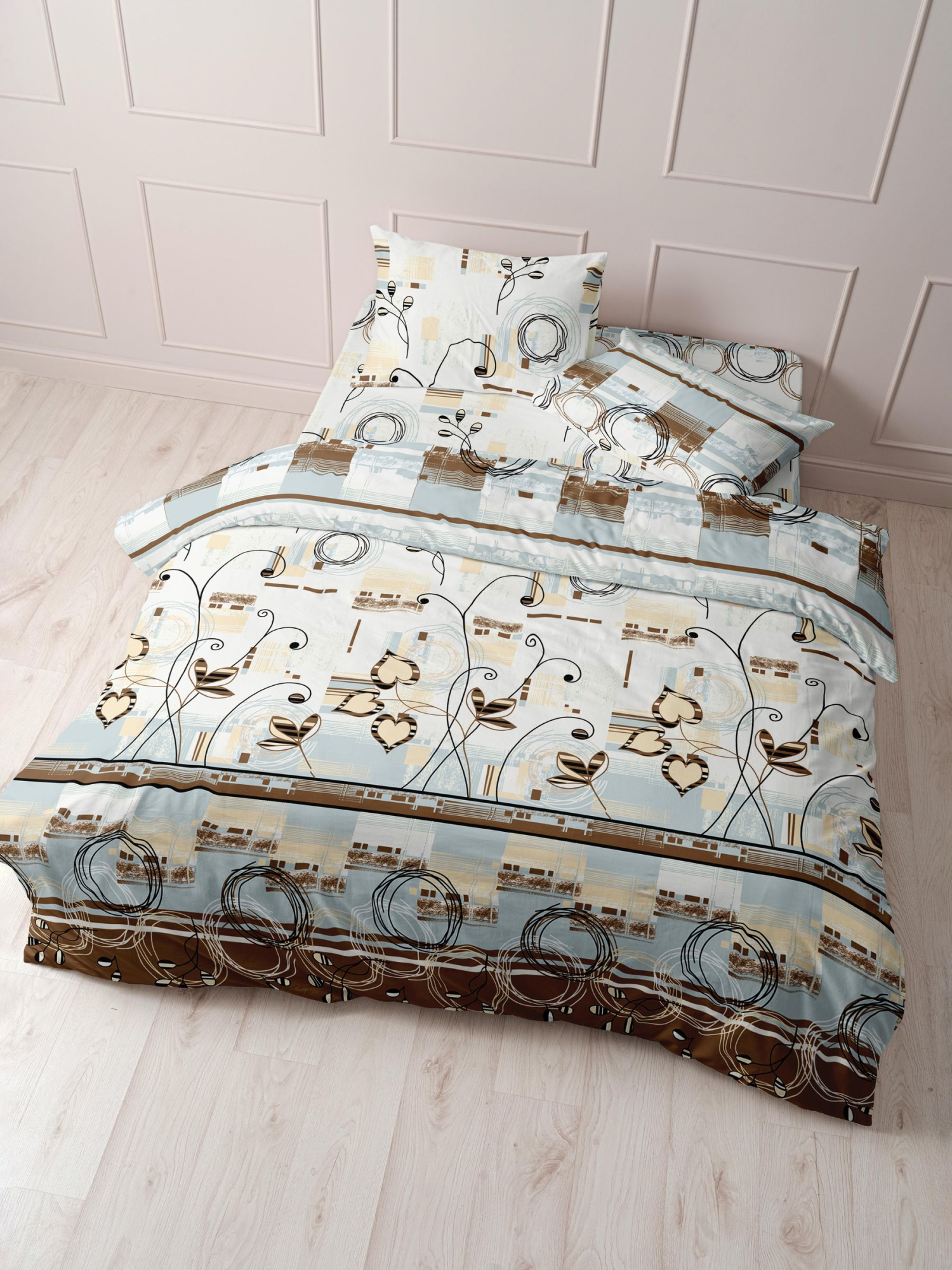 КПБ  с  простыней бязь Шуя Реноме<85191> 