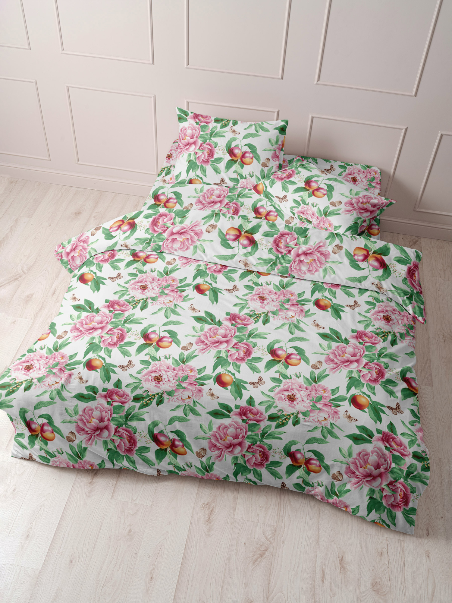 КПБ  с  простыней бязь Шуя Реноме<216351> 