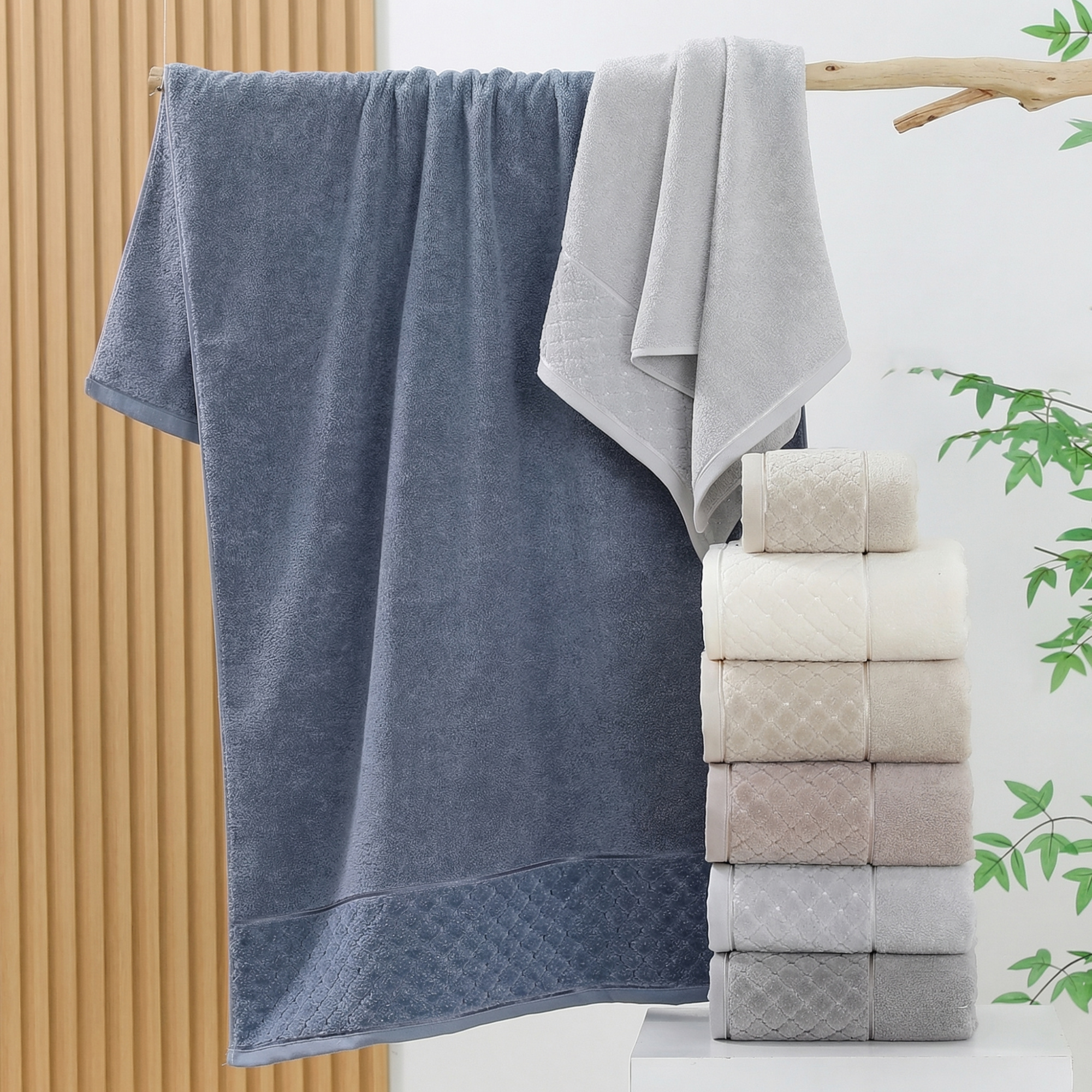 Полотенце велюр/махра 22..720 7Я